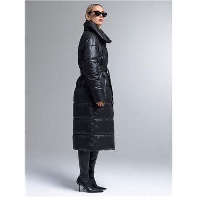 Пуховик женский черный