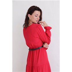 15295 Платье красное