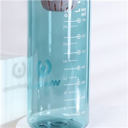 Бутылка для воды спортивная Woohooo Summer 800 ml/ уп60