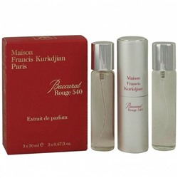 Набор духов 3х20мл Maison Francis Kurkdjian 540 Rouge edp
