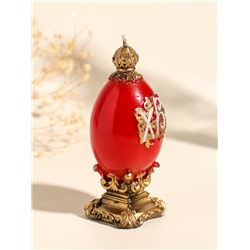 Свеча декоративная «Пасхальное яйцо на подставке», 5×11 см, 97 г