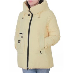 M-M07 YELLOW Куртка зимняя женская (150 гр. холлофайбер)
