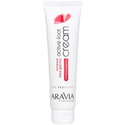 ARAVIA Активный крем для ног с камфорой и перцем Active Foot Cream 100 мл