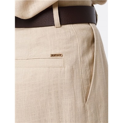 Шорты изо льна с вискозой