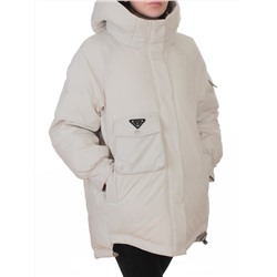 9912 MILK Куртка зимняя женская (150 гр. холлофайбер)