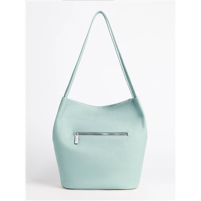 Женская кожаная сумка Richet 3162LN 897 Голубой