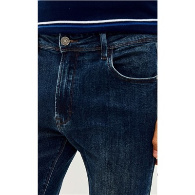 Джинсы муж. F521-0156R dark blue