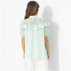 Рубашка нарядная, Королева момента (мятная)