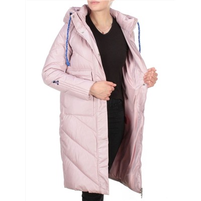 9190 PINK Пальто зимнее женское EVCANBADY (200 гр. холлофайбера)
