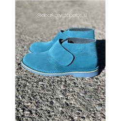 Ab.Zapatos 3316 New R • Petrol + AB.Z · Pelle · mochila serraje (610) TURQUESA АКЦИЯ