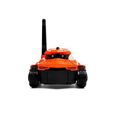 Вездеход радиоуправляемый «Шпион» с видеокамерой, управление с телефона, свет, цвет оранжевый