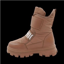 Дутики 1702-11 бежевые п/п