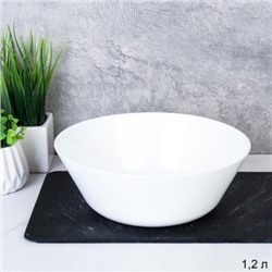 Салатник 1200 мл Евро / EVR75 (white) /уп 6/48/