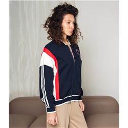 Бомбер #КТ2611 (2), тёмно-синий