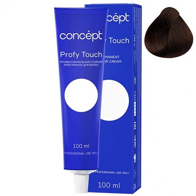 CONCEPT Profy Touch Стойкая крем-краска для волос 6.0 русый 100 мл