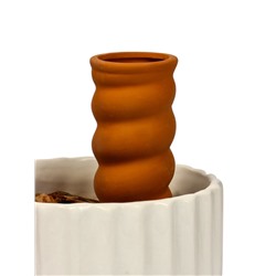 Автополив для комнатных растений «Спираль», 16.2×5 см, керамика, набор 4 шт.