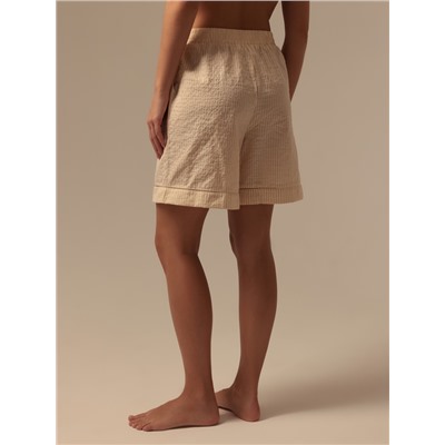 Шорты домашние женские SL Home Basic, бежевые