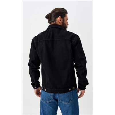 Куртка джинс P011-1336Rus black