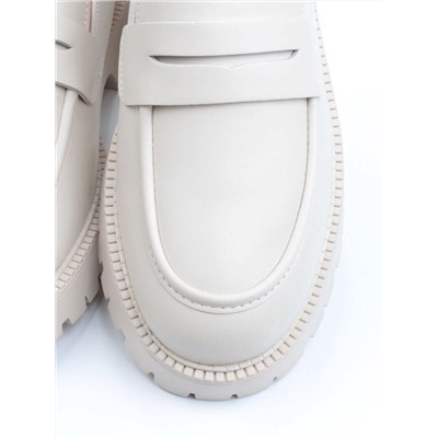 03-XR183/2 BEIGE Лоферы женские (натуральная и искусственная кожа)