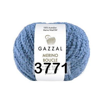 Пряжа Gazzal Merino Boucle