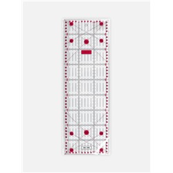 Линейка для квилтинга и пэчворка, 45×15 см, s=3 мм, розовая