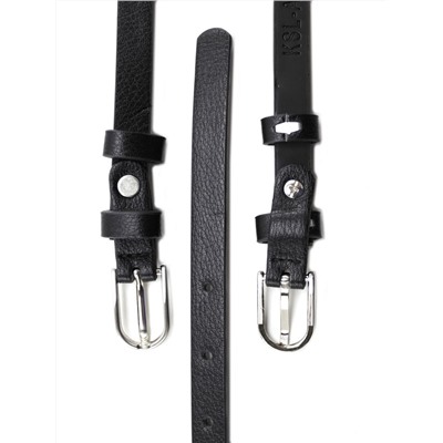 Женский ремень Ж15 Chrome KSL-A-1 кт черный Ж15142-0001