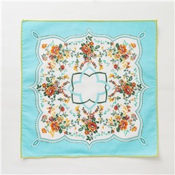 Платки носовые женские «Этель. Цветочный узор», 30×30 см, набор 12 шт.,100% хлопок, рисунок МИКС