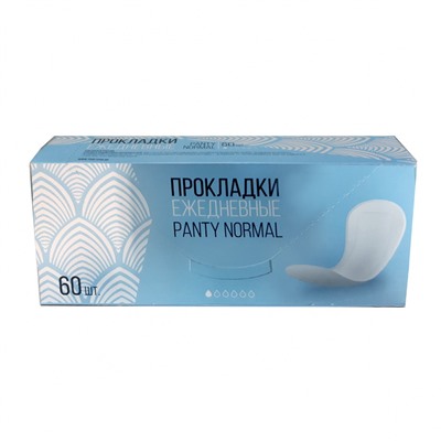 Ежедневные прокладки "BIBI" Panty Normal, 60 шт.