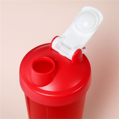 Бутылка/Шейкер MET-Rx SHS-450 красная, для спортивного питания 450ML/уп50