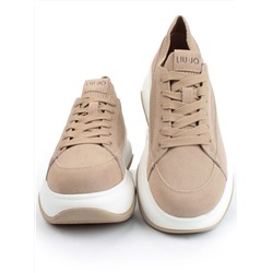 05-A9000-3 DK. BEIGE Кроссовки женские (натуральная замша)