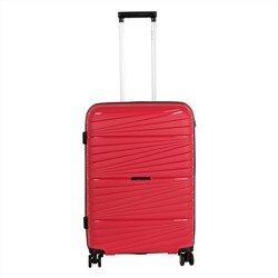 Чемодан PP средний РР820 (3-ой) 24" (Красный)