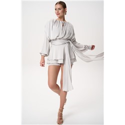 Платье Муза (жемчужный)