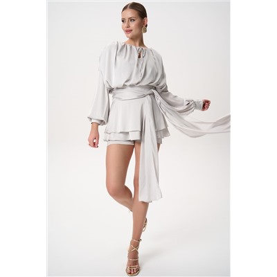 Платье Муза (жемчужный)