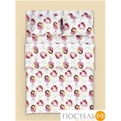 CASSIA ХИЛЬДА КПБ 145х215-1/160х215-1/50х70-2, 4пр., хл.