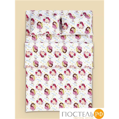 CASSIA ХИЛЬДА КПБ 145х215-1/160х215-1/50х70-2, 4пр., хл.