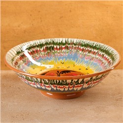 Бульонница узбекская Риштанская Керамика, 1.8 л, d=25 см, керамика, МИКС