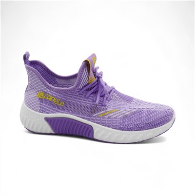 Кроссовки текстильные Р108-4 фиолетовые п/п