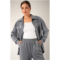 Женский костюм из микровельвета Happyfox