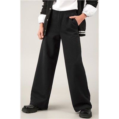 Брюки палаццо из футера для девочки Happyfox