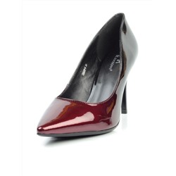 06-DBH20-4 RED/BLACK Туфли женские (натуральная кожа)