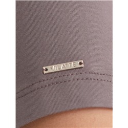 Базовая футболка из премиального хлопка с V образным вырезом