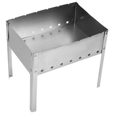 Мангал maclay "Искорка", 6 шампуров, 35×24×35 см, металлический, разборный