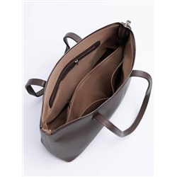 Женская кожаная сумка Richet 3202LN 879 Коричневый