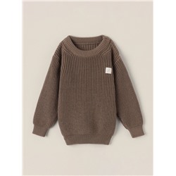Джемпер вязаный SL Home, рост 74-80 см, кофейный
