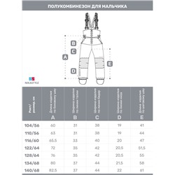 NIKASTYLE Полукомбинезон