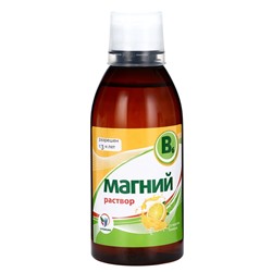 Магний + B6 Vitamuno раствор для взрослых и детей, 250 мл