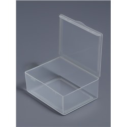 Набор баночек для мелочей, 5.4×4.3×2.3 см, 4 шт., прозрачный