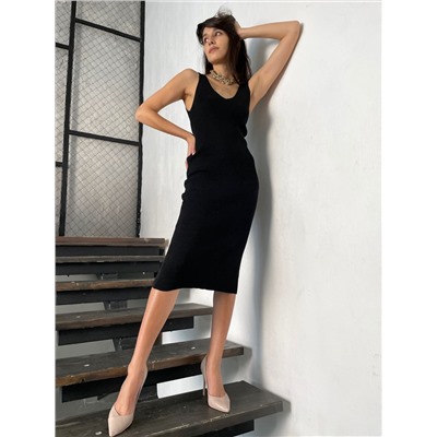 Платье HIT,  Черный