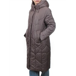 TR-2301 GRAY LILAC Пальто зимнее женское (верблюжья шерсть)