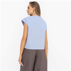 Жилет оверсайз, Дерзкий шарм (голубой)